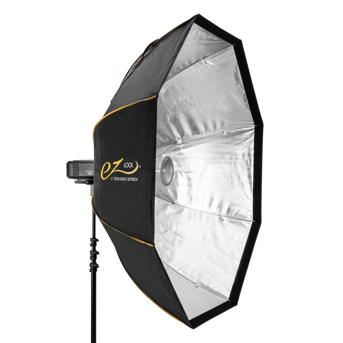 Glow Glow EZ Lock 60" Octa Small Quick Softbox, Eight-Sided Parabolic Softbox Op