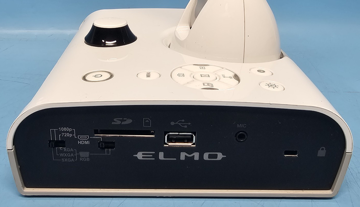 Elmo, TT-12 iD 1080P HDMI Overhead Interactive Document Camera, Tested Working.
