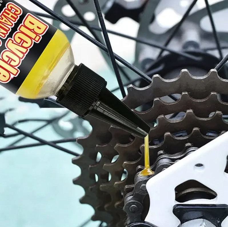 1pc 100ml Bicycle Chain Lubricant MTB Road Bike Dry Lube Oil Accessory - NEW