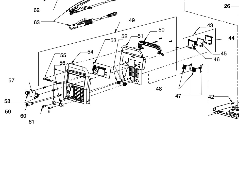 Miller Multimatic 215 Welder LCD Display Control Circuit 276531 (3in) *NEW*