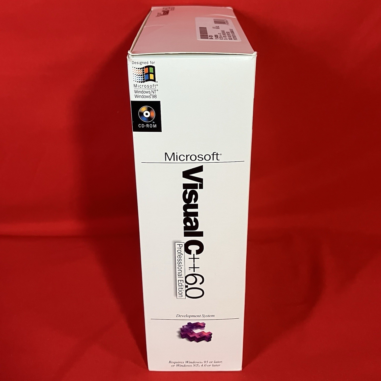 Vtg 1998 Microsoft Visual C++ 6.0 Professional Edition / Windows NT 4.0 Key