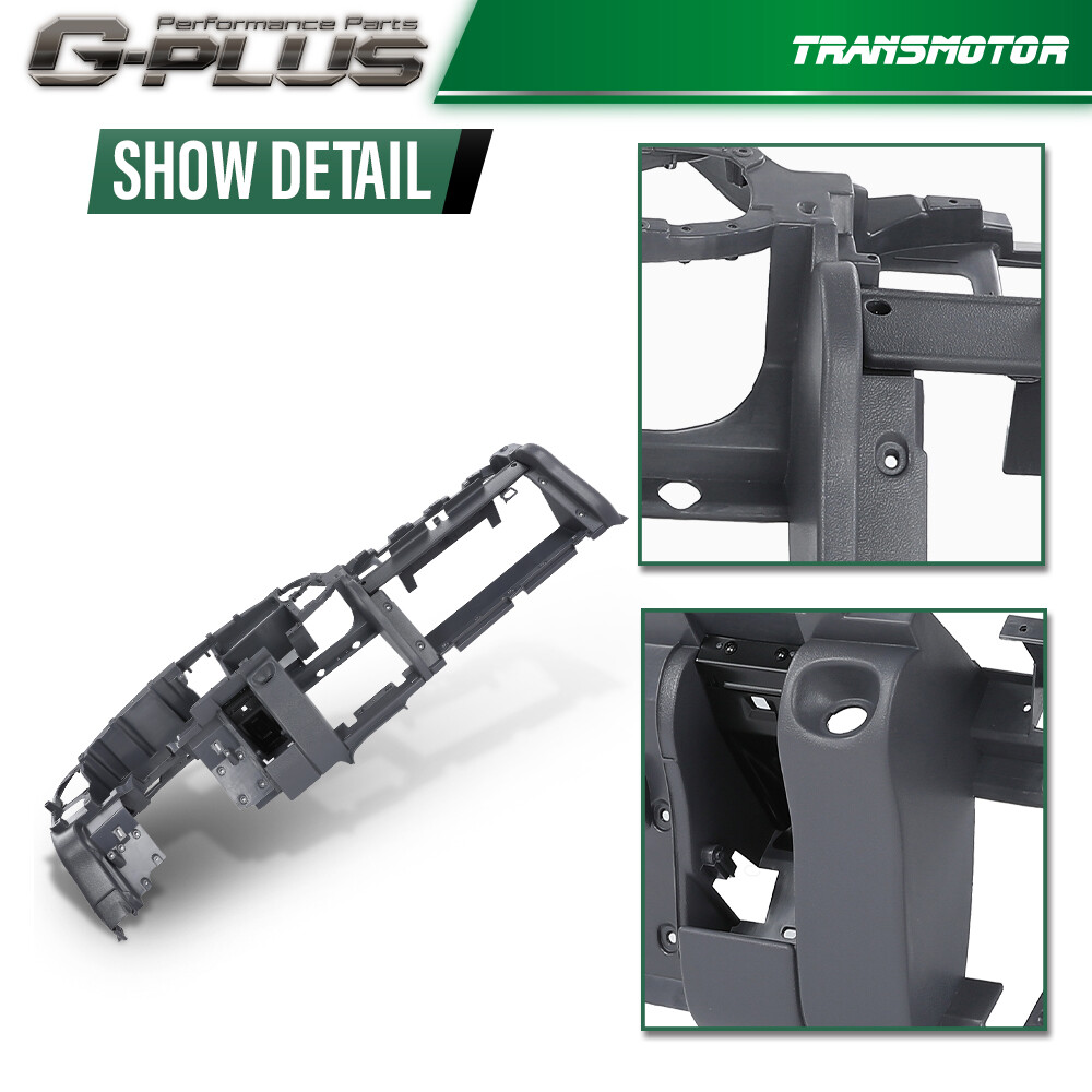Fit For 1998-2001 Dodge Ram Dashboard Dash Core Structure Frame Mount Gray