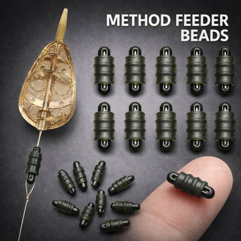 Drennan Method Feeder Quick Change Beads Connectors - Carp Fishing - UK POST