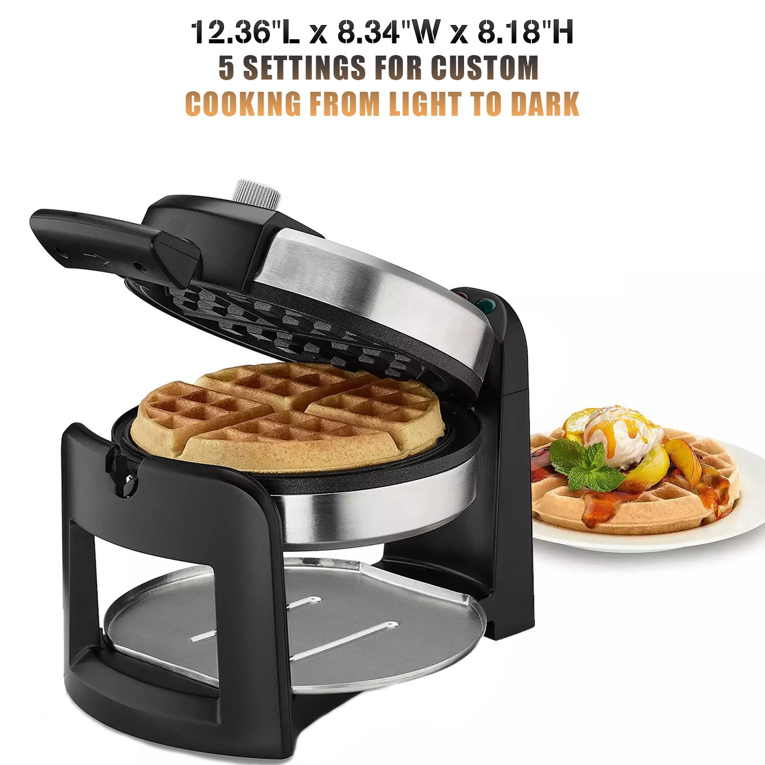 Cuisinart Flip Belgian Waffle Maker - Stainless Steel - WAF-F30 ( Free Shipping)