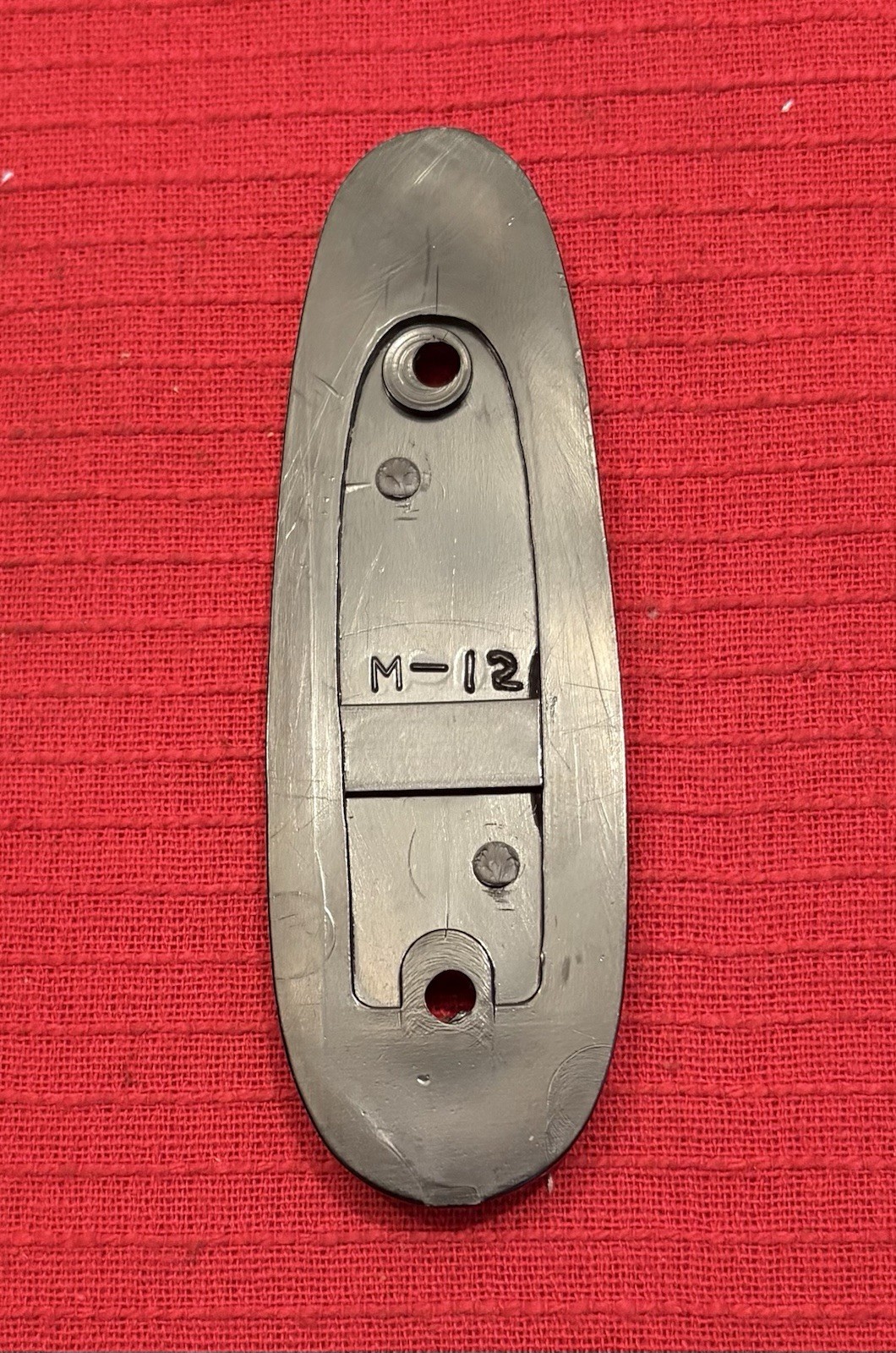 Remington UMC Model 12 and 141 .22 Caliber Logo Butt Plate - New