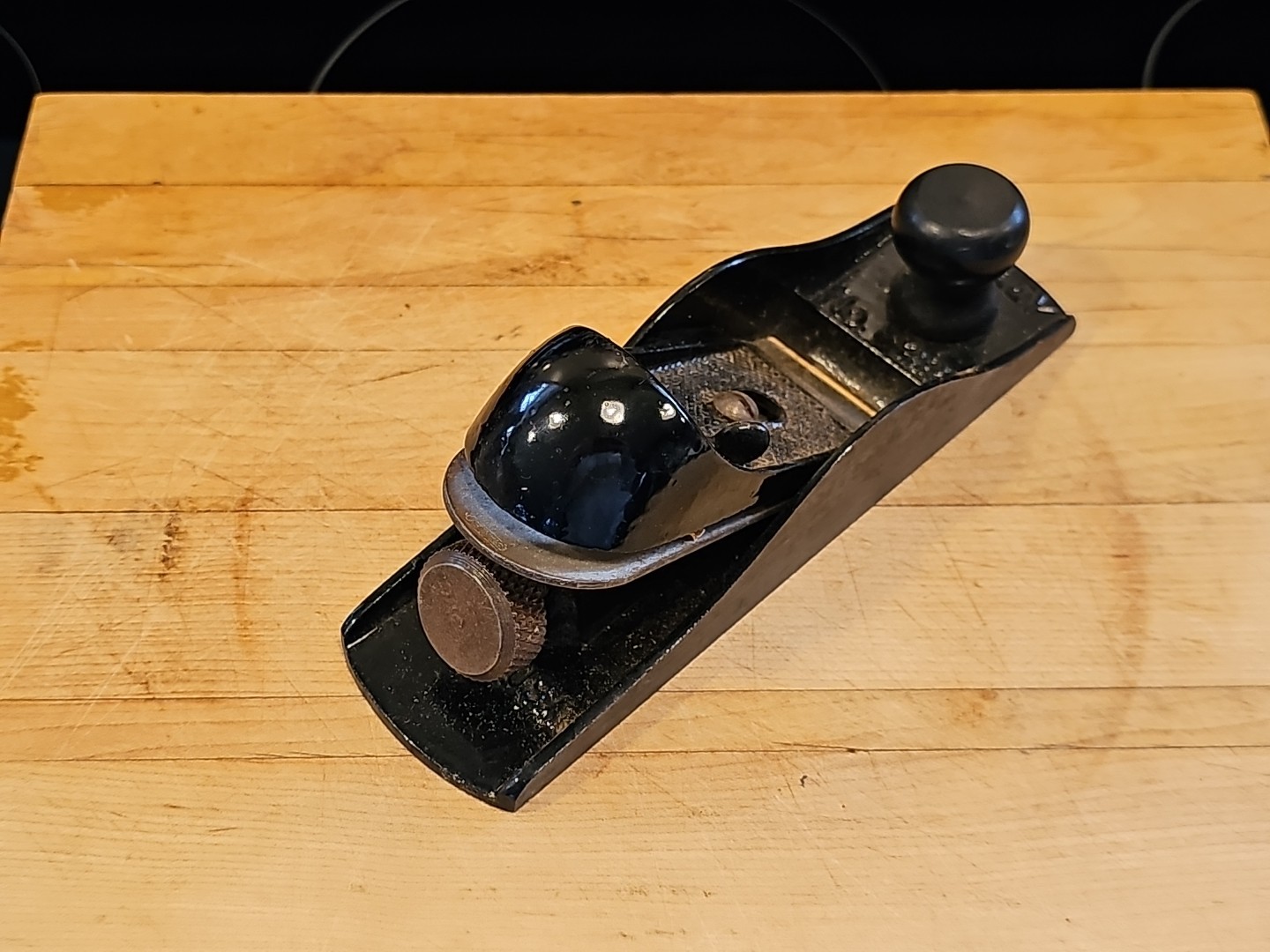 Vintage Stanley No. 220 Block Plane USA Made Used Free Shipping