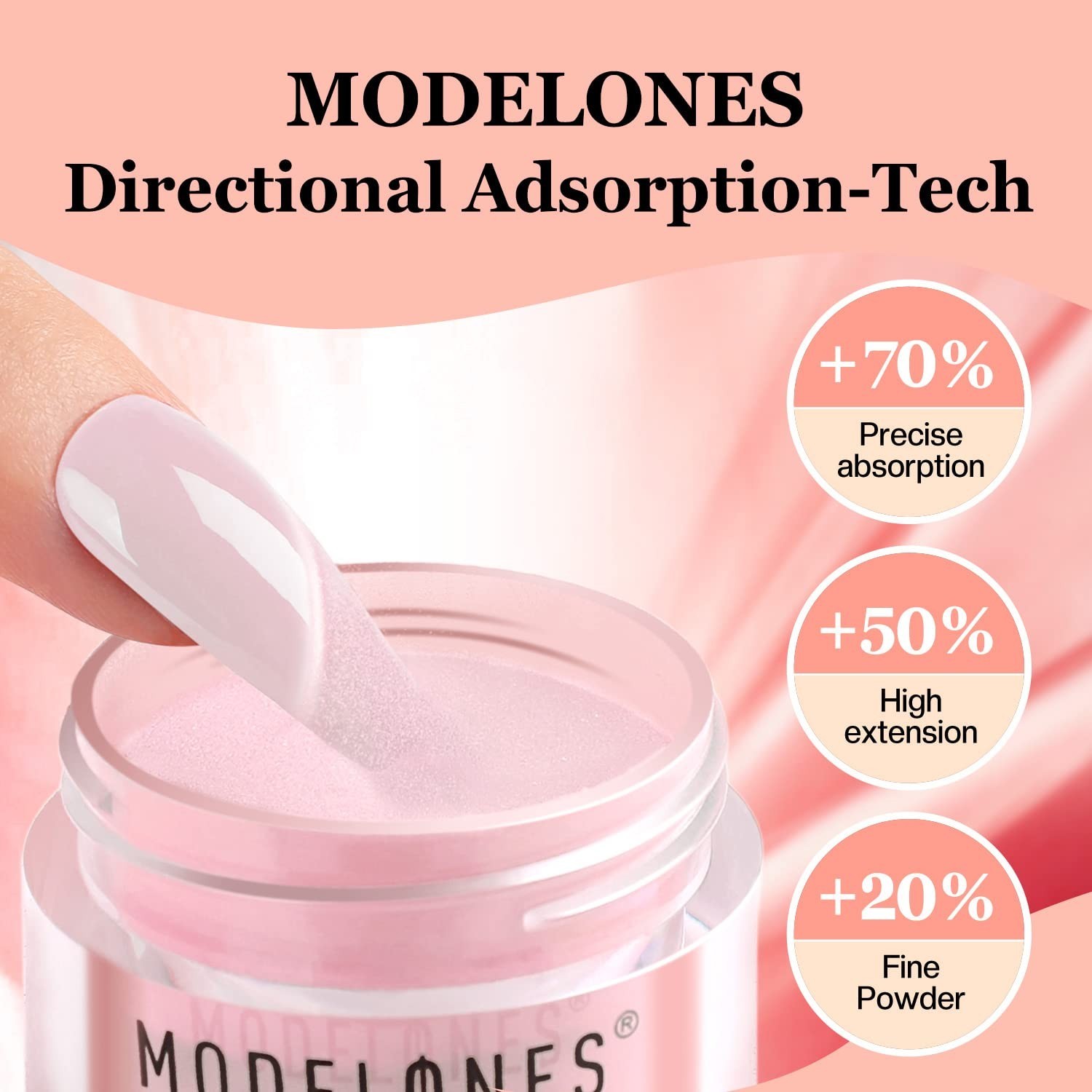 Modelones 32 Pcs Dip Powder Nail Kit Starter 20 Colors Nude Pink Acrylic Set NEW