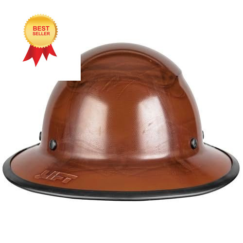 LIFT SAFETY DAX Brim Edge Guard | Hard Hat Dax Gaurd, Brown