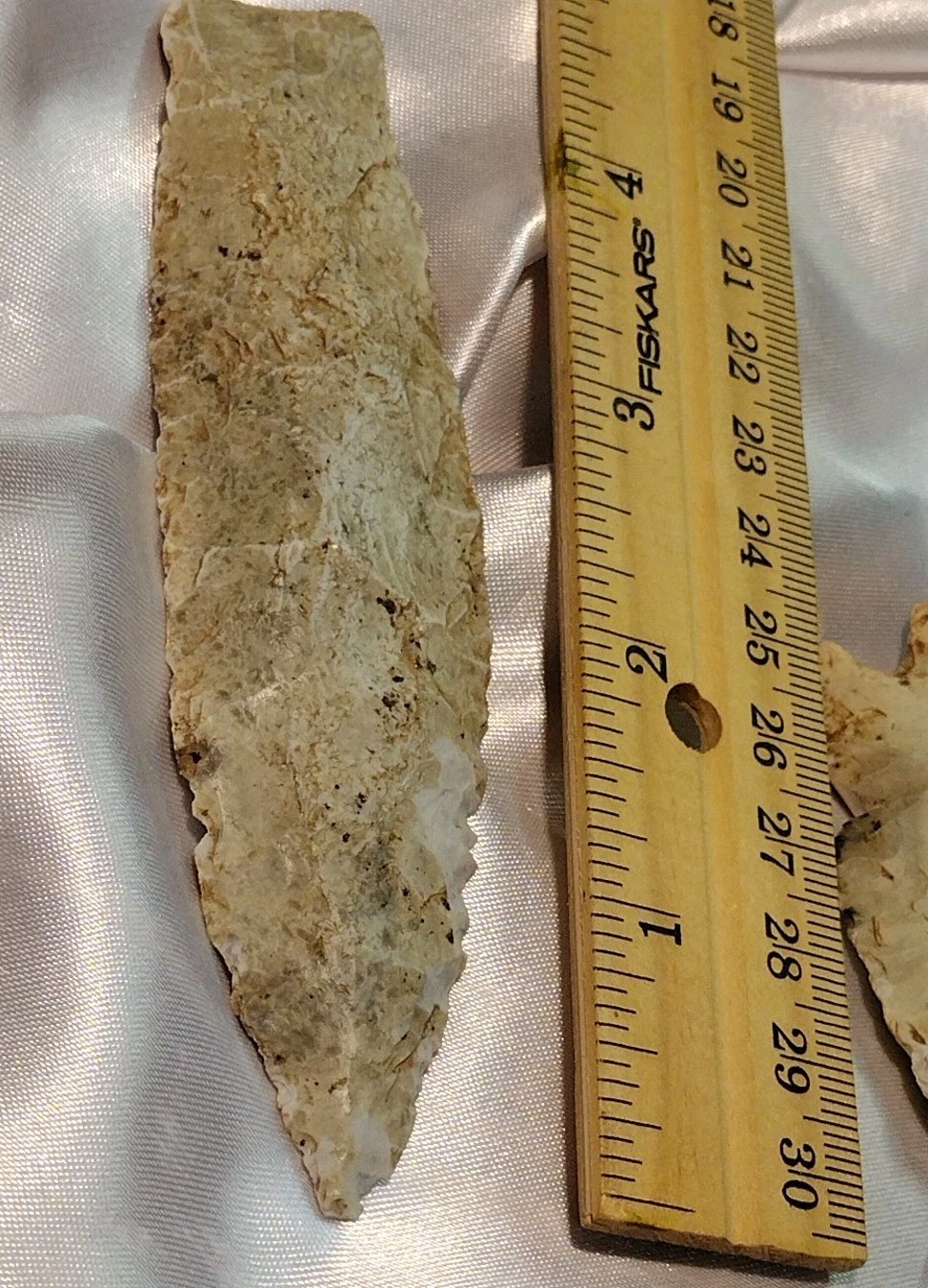 Adena Indian Arrowhead Relic Arrowhead & Blade Flint Bourbon Co. Fort Scott KS