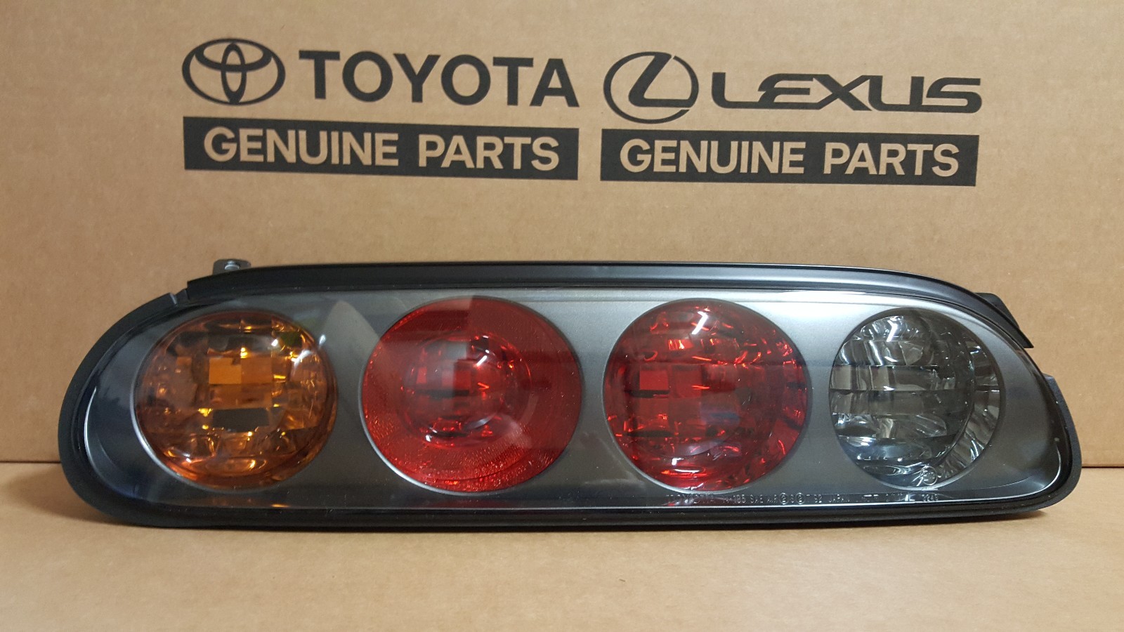 Toyota Supra 97-98 style MKIV TailLights Black Housing