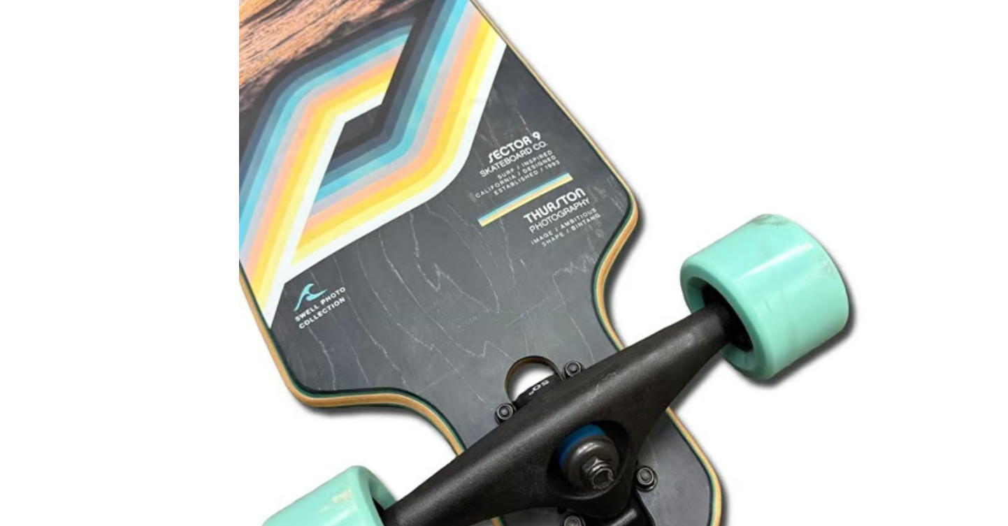 Sector 9 Bintang Bend 38" x 9.25" Longboard Cruiser Skateboard Complete