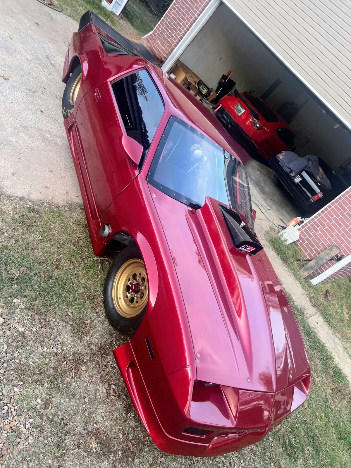 Camaro Wing, 82-92 Chevy, Pro Racing Wing, Polish, Black, Satin Anodized