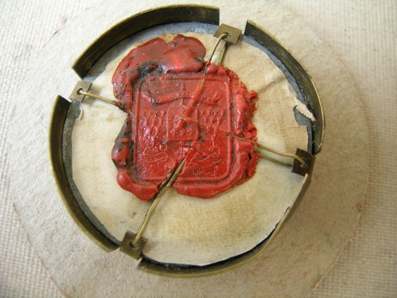 Antique True Cross reliquary relic kiss devotional item