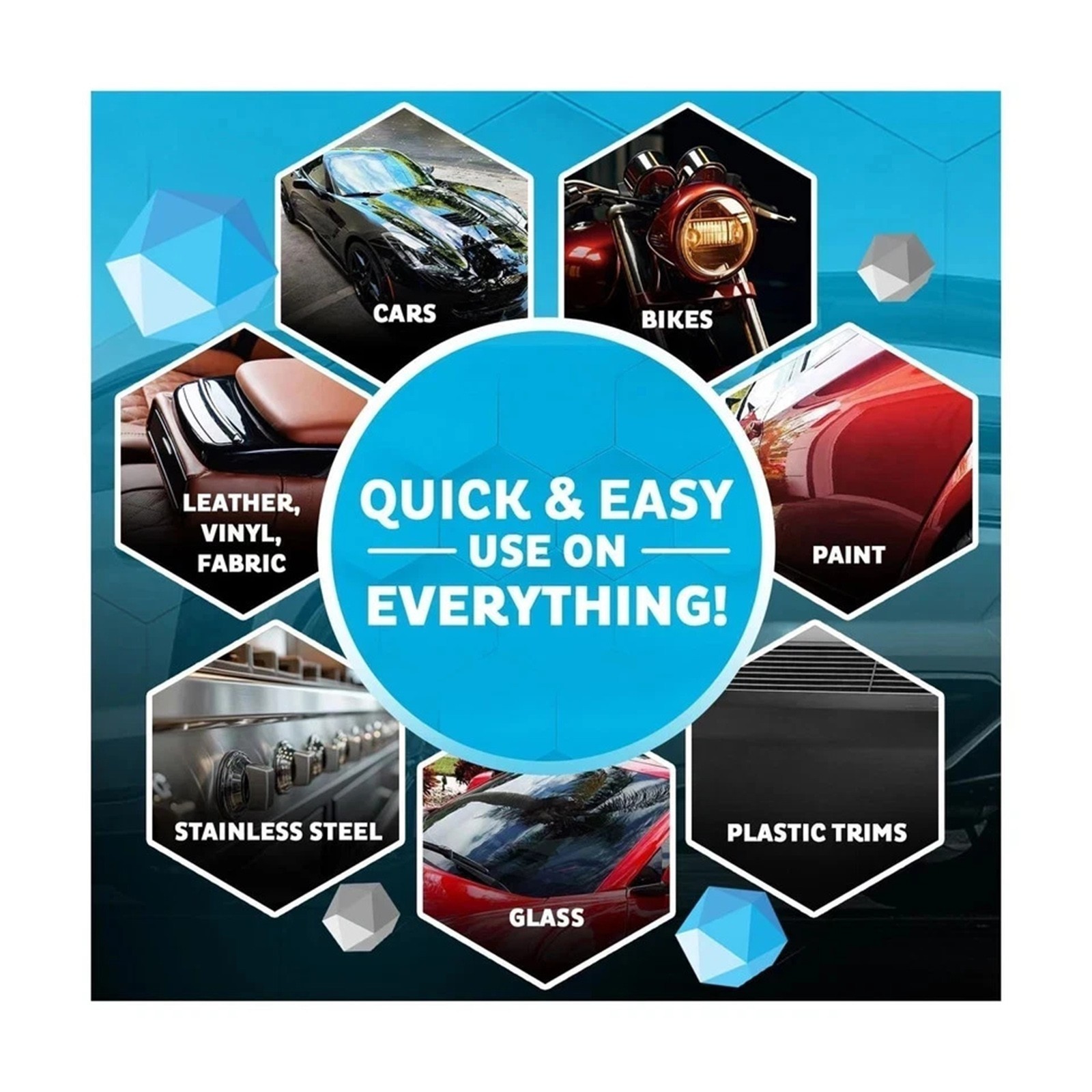 Maxlone Car Spray Coating Agent Quick Spray & Wipe Multi Functional New✨