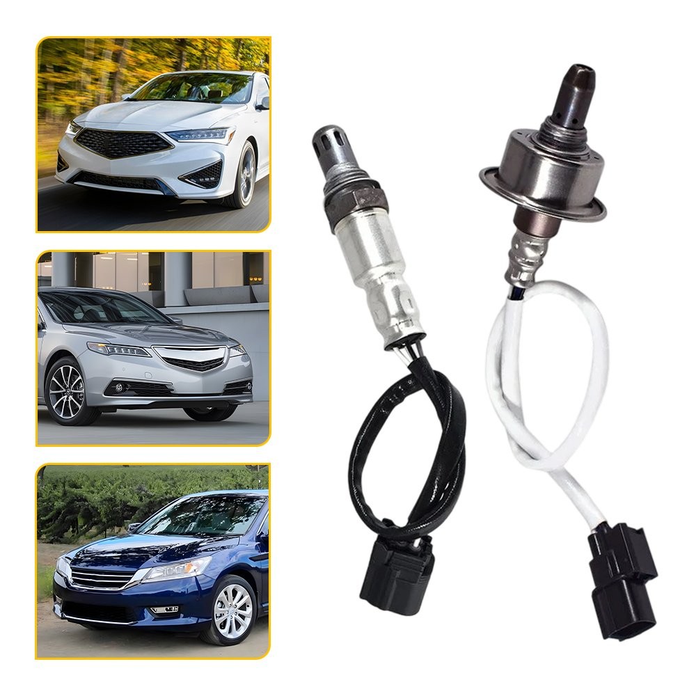 2X Oxygen Sensor O2 Sensor Up & Downstream For Honda Accord 2.4L L4 2013-2017