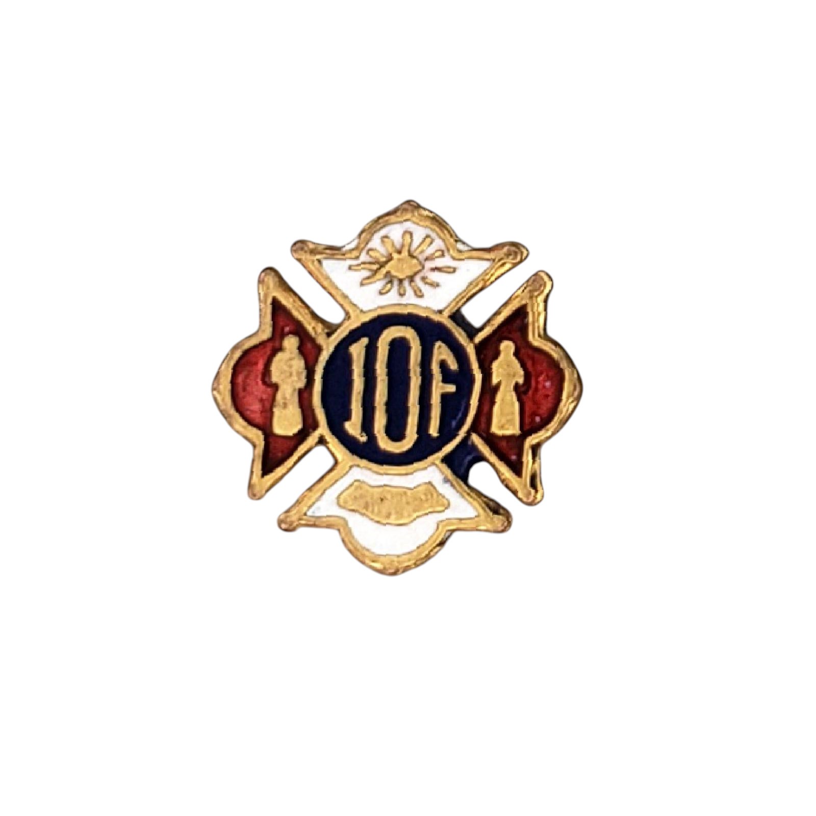 Vintage IOF Independent Order of Foresters Lapel Pin Fraternal Society Enamel