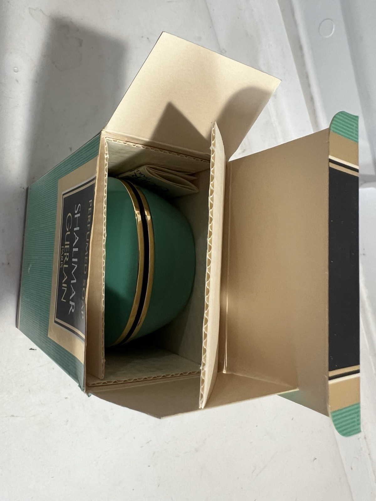 Shalimar Guerlain Paris Perfumed Soap-Savon De Toilelette WT 3.5 OZ. No 55 RARE