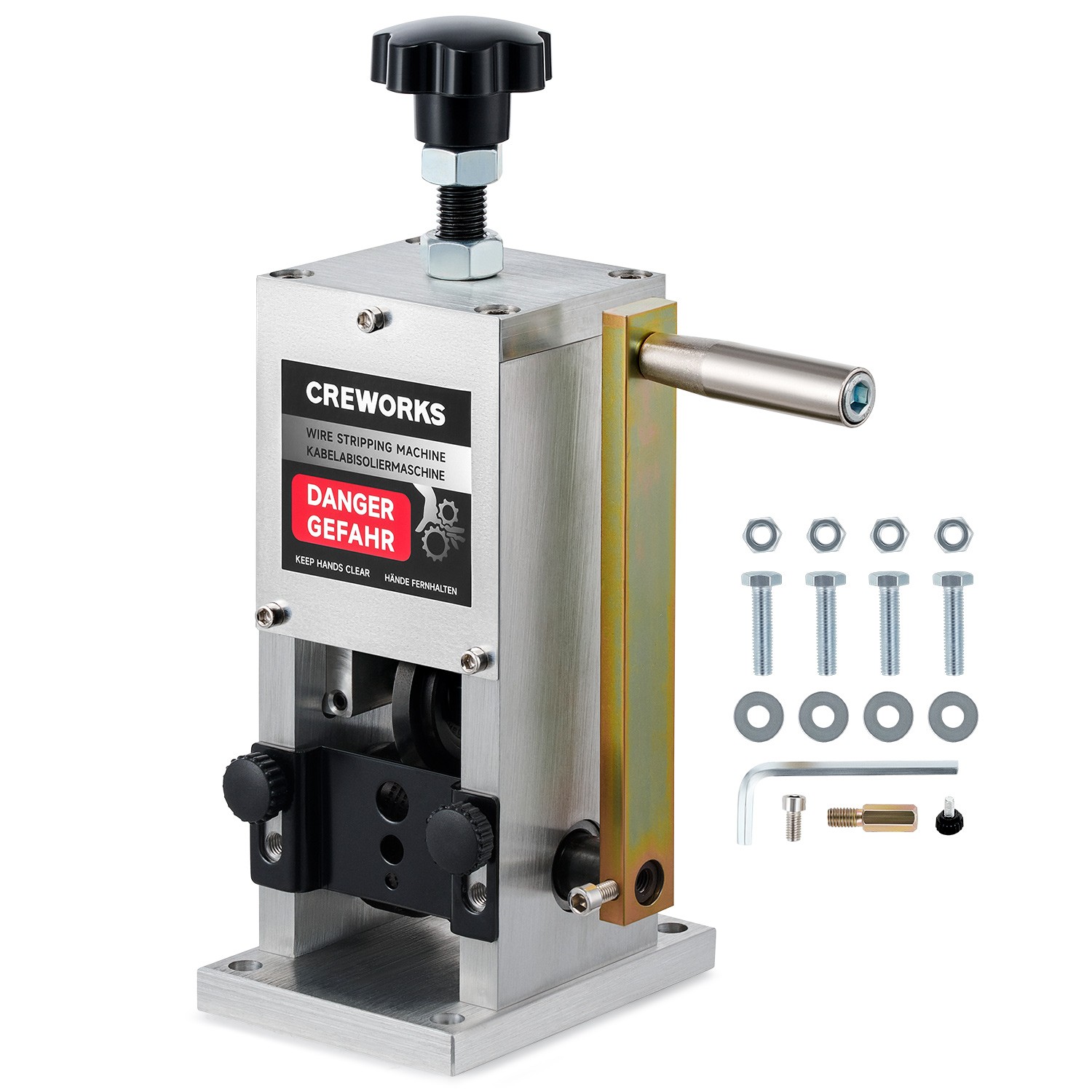 Secondhand 0.06"-1"Manual Wire Stripper Machine, Copper Wire Stripper