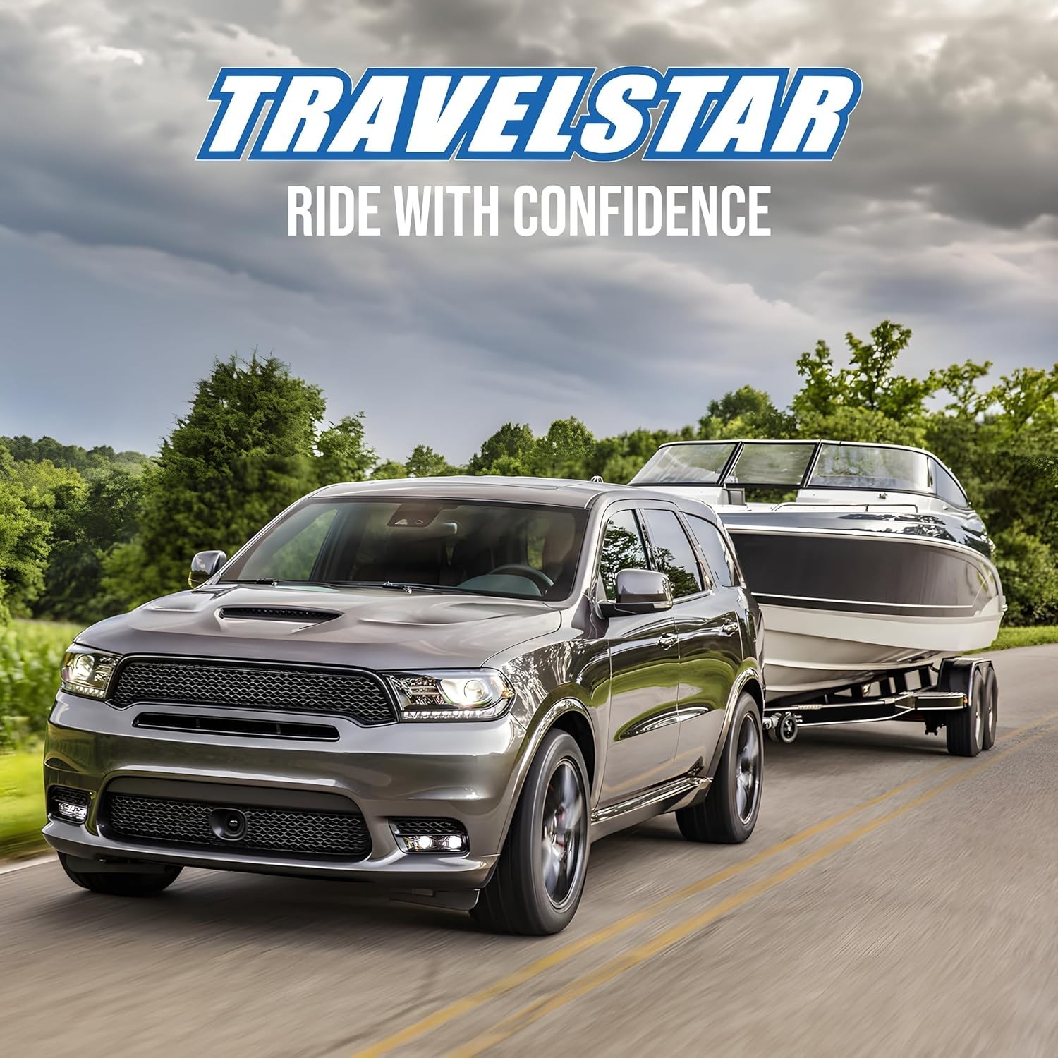 Set of 4 ST205/75R15 Trailer Tires Travelstar Ecopath ST 107/102M 8Ply 205 75 15