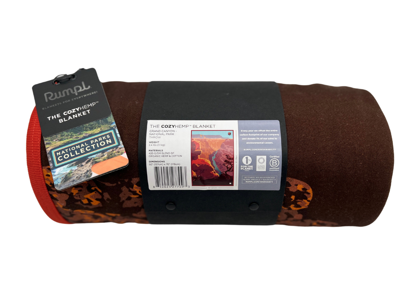 Rumpl CozyHemp Blanket – Grand Canyon National Parks Collection Retired Design