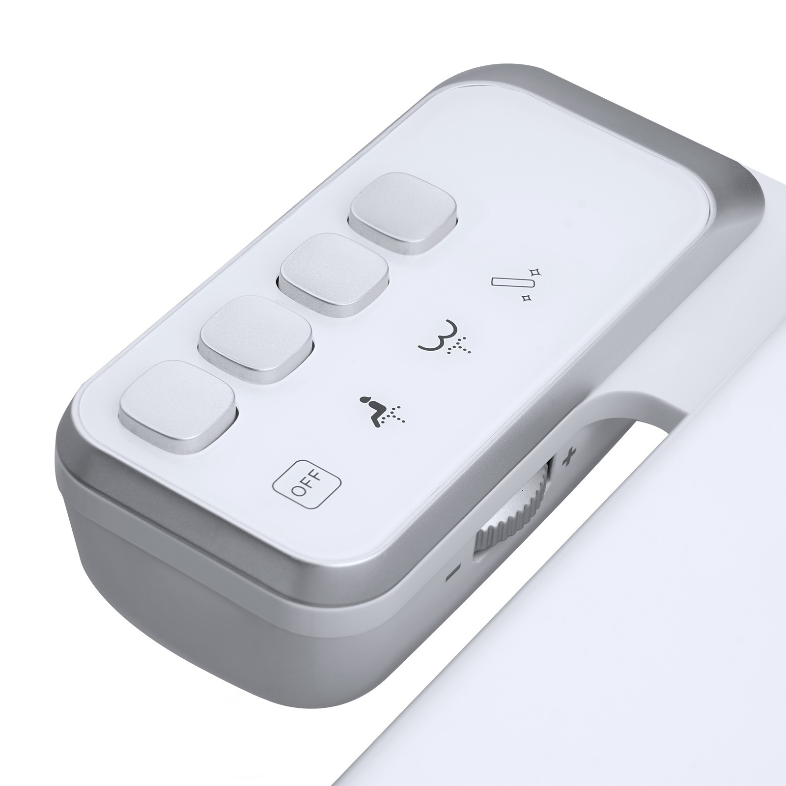 Hibbent Bidet Attachment for Toilet Dual Nozzle Adjustable Pressure Non-Electric