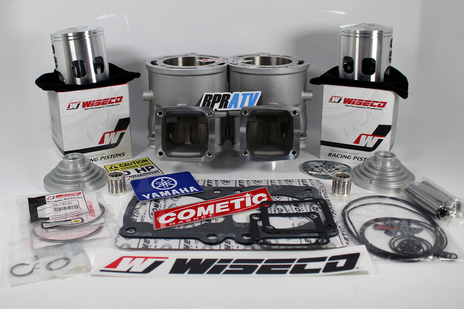 Banshee ARES 68mm Cylinder Kit Complete 421cc Stroker +4mm Wiseco Pistons Gasket