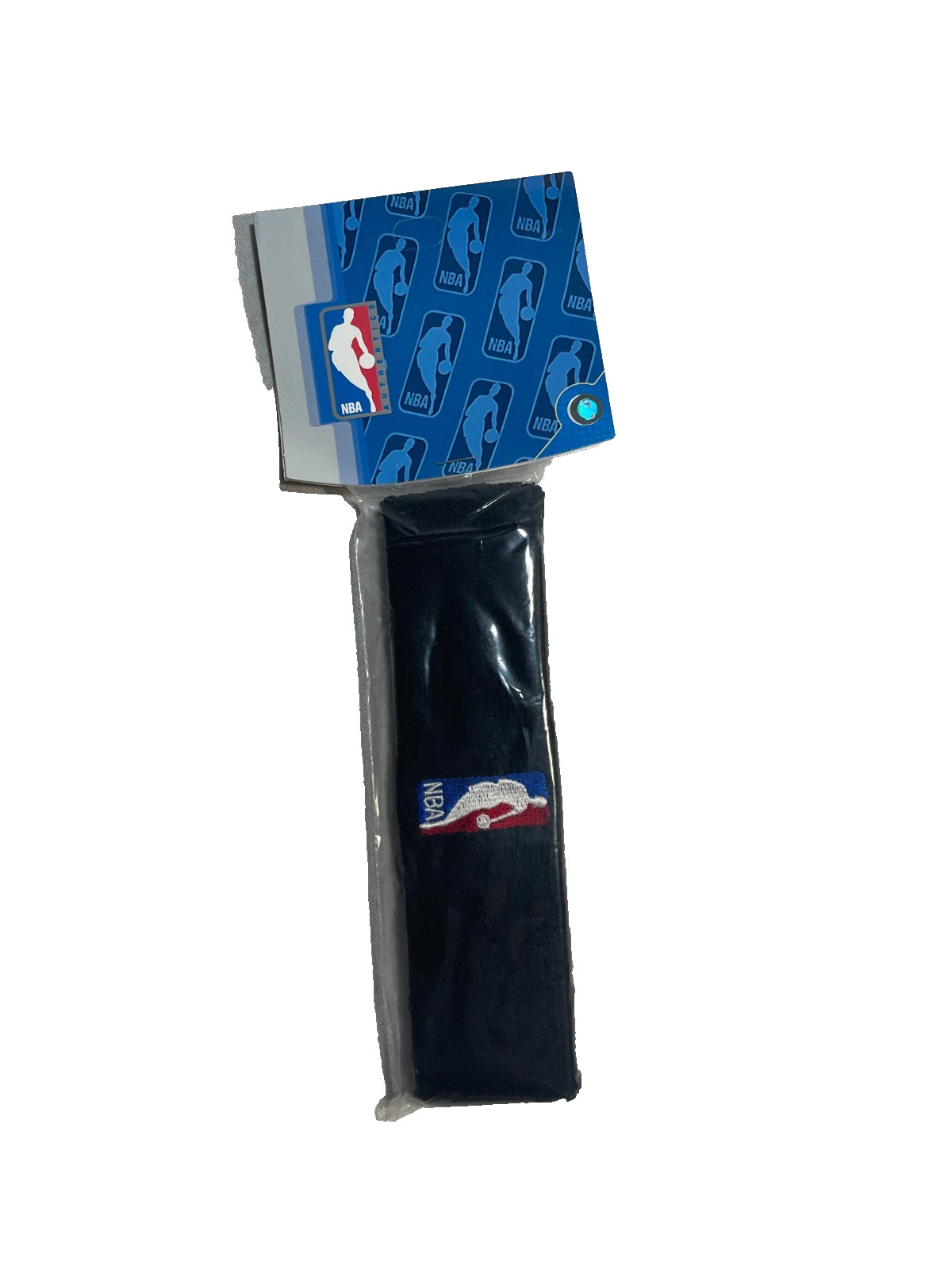 NBA Headband Black Embroidered Logo Basketball Sweatband Sports Headband