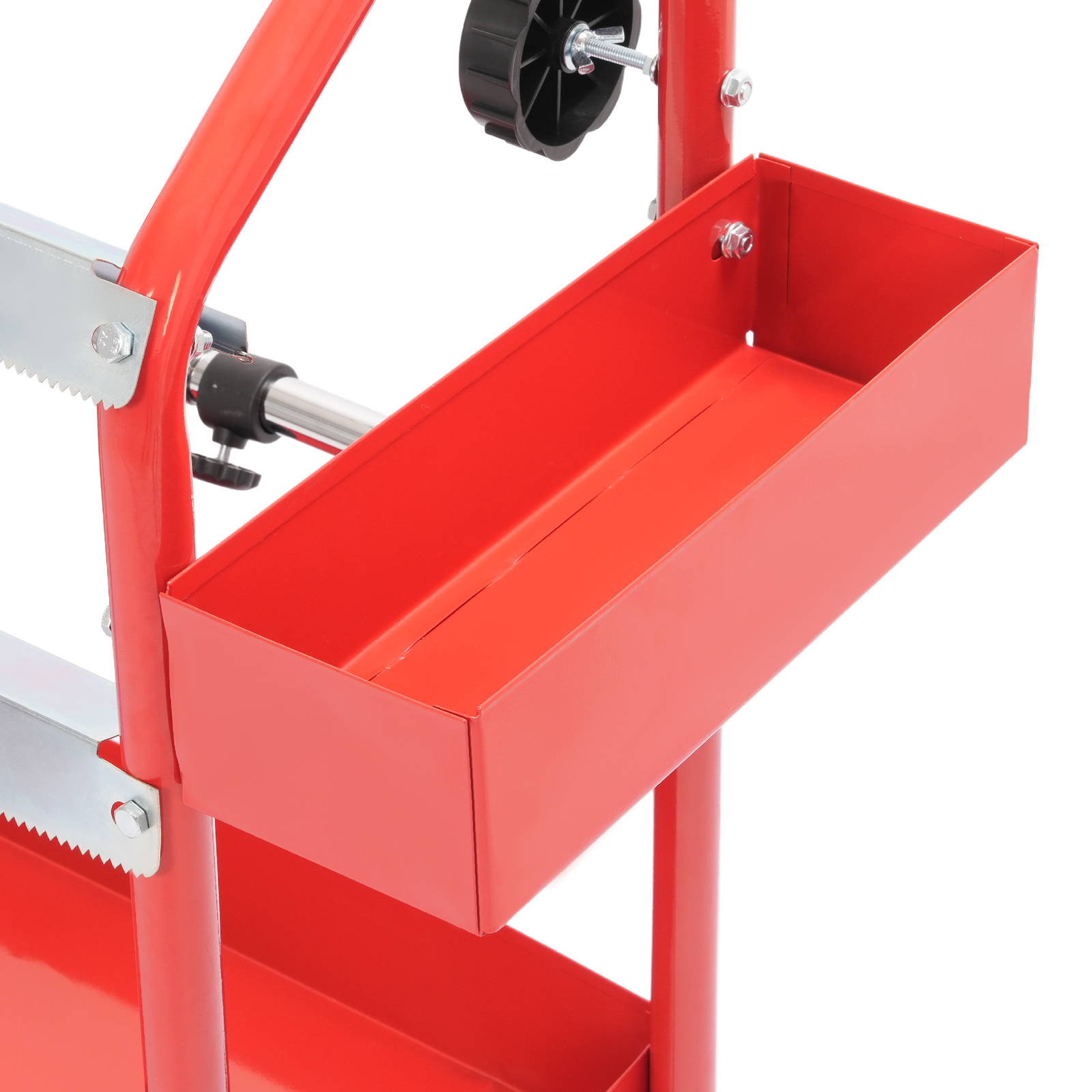 Mobile 18" Multi-Roll Masking Paper Machine With Storage Trays Auto Body Paint