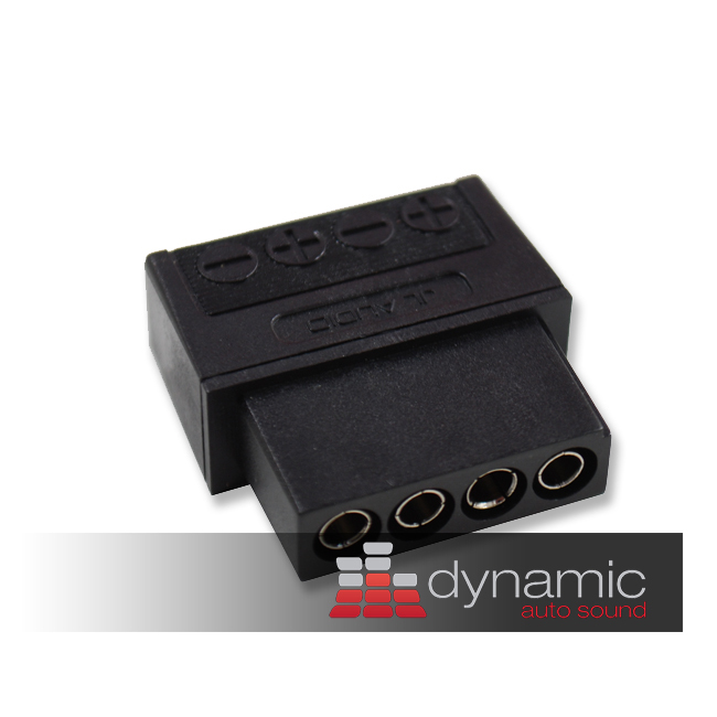 JL Audio HD-SPKPLUG-4-RP Replacement 4-Pole Speaker Plug for HD & MHD Amplifiers