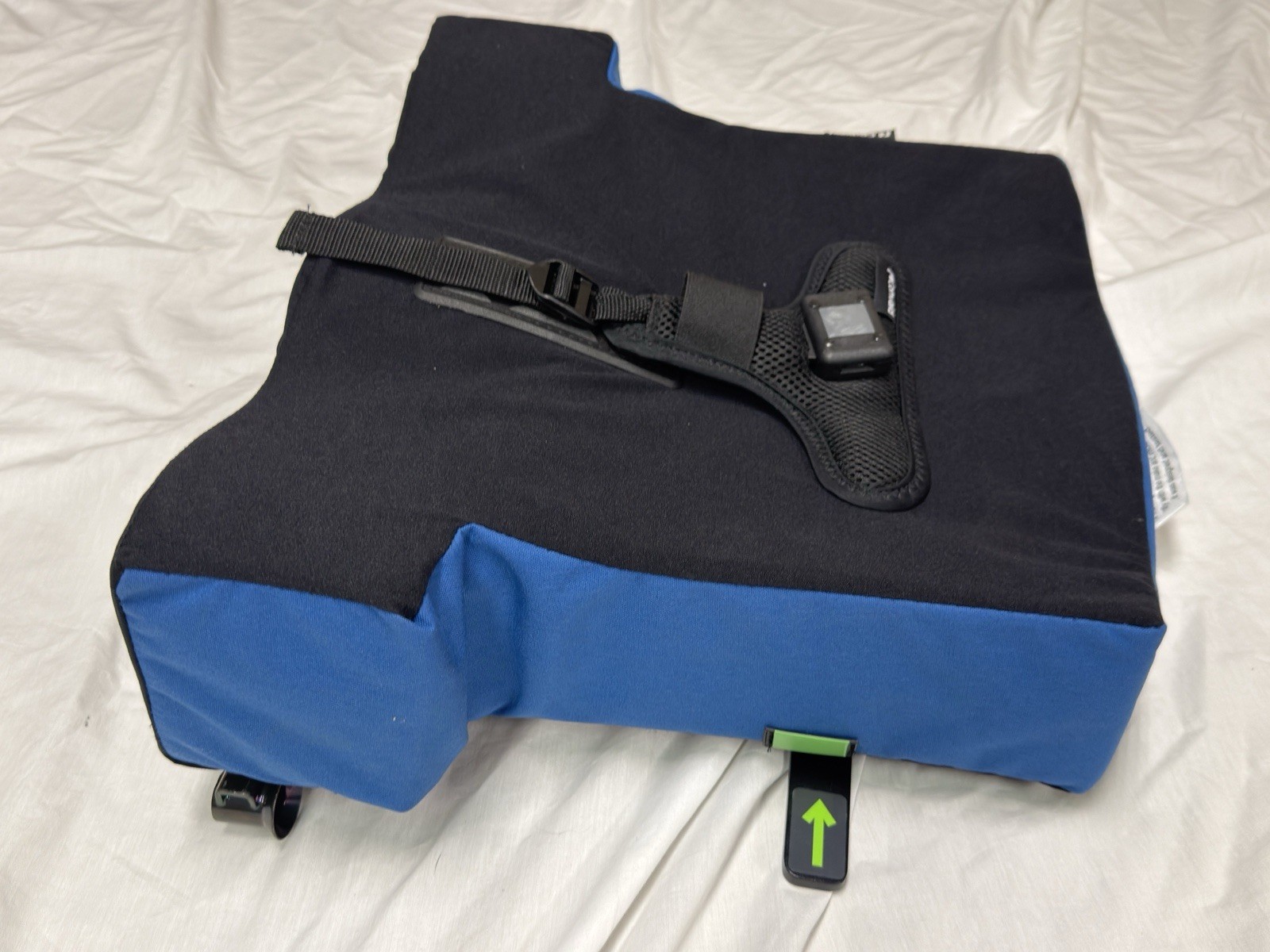 Convaid Cruiser 14 Special Needs Stroller Cushion Black and Blue New Open Box