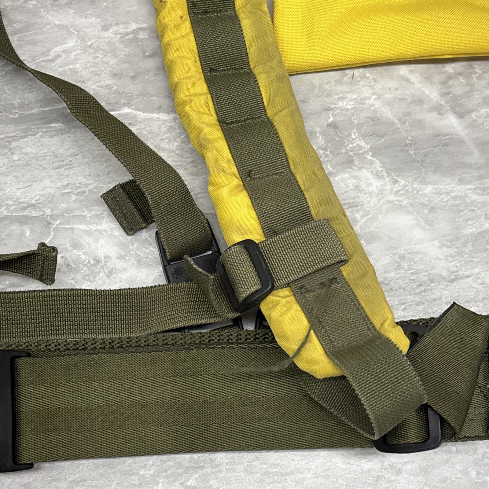 VTG US Forest Service Supply FSS Firefighter Harness, Belt, (2)Canteen Pouches