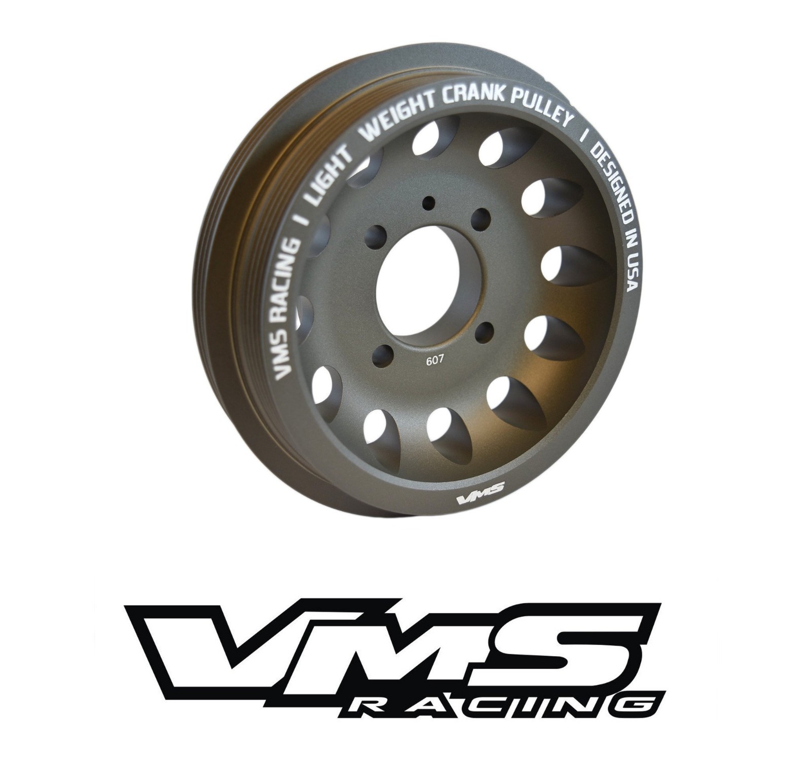 VMS Light Weight Aluminum Crank Crankshaft Pulley 94-97 Mazda Miata 1.8L BP-ZE