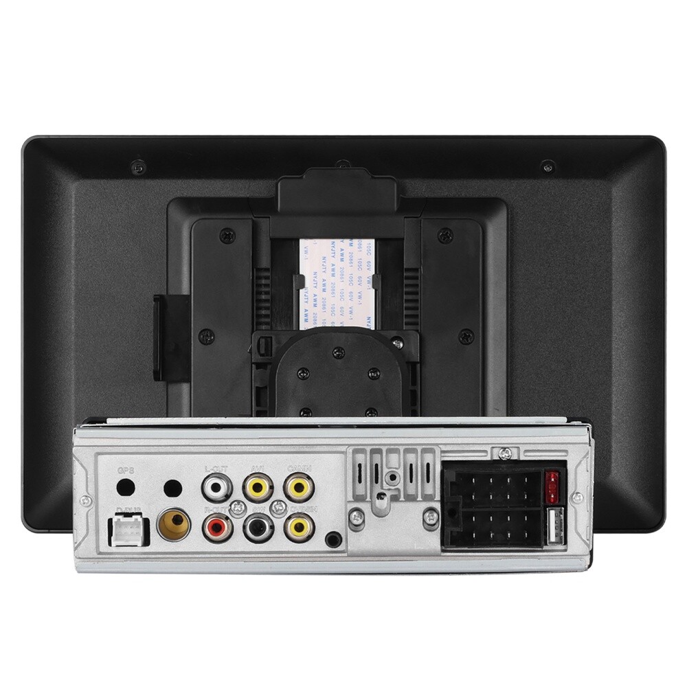 10.4" 1 DIN Car Stereo Radio Carplay Android Auto Vertical Screen GPS + Camera