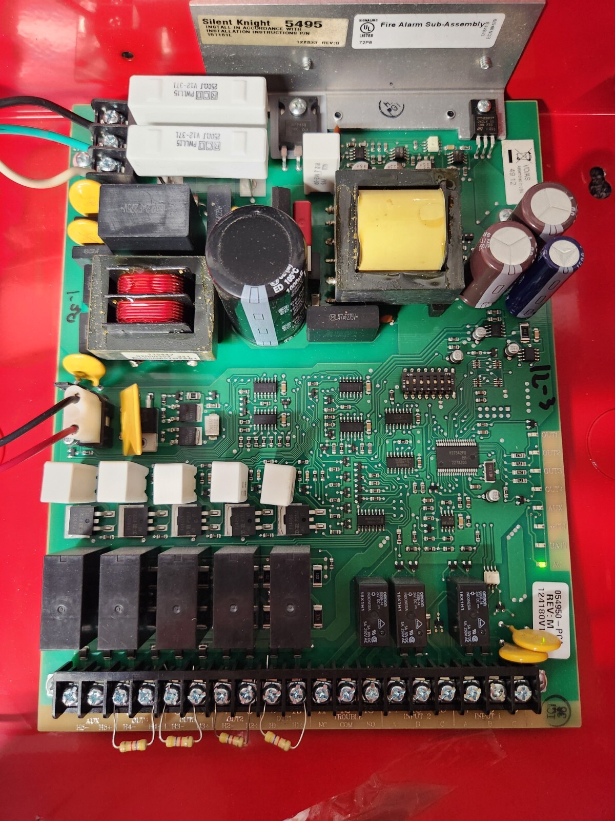 Silent Knight 5495 Power Supply SK-5495, Replacement Board, Warranty, Rush Ship