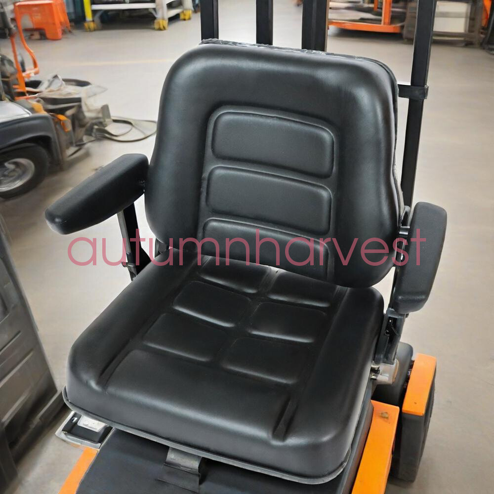 Universal Lawn Mower Tractor Seat Forklift Seat Adjustable With Armrest