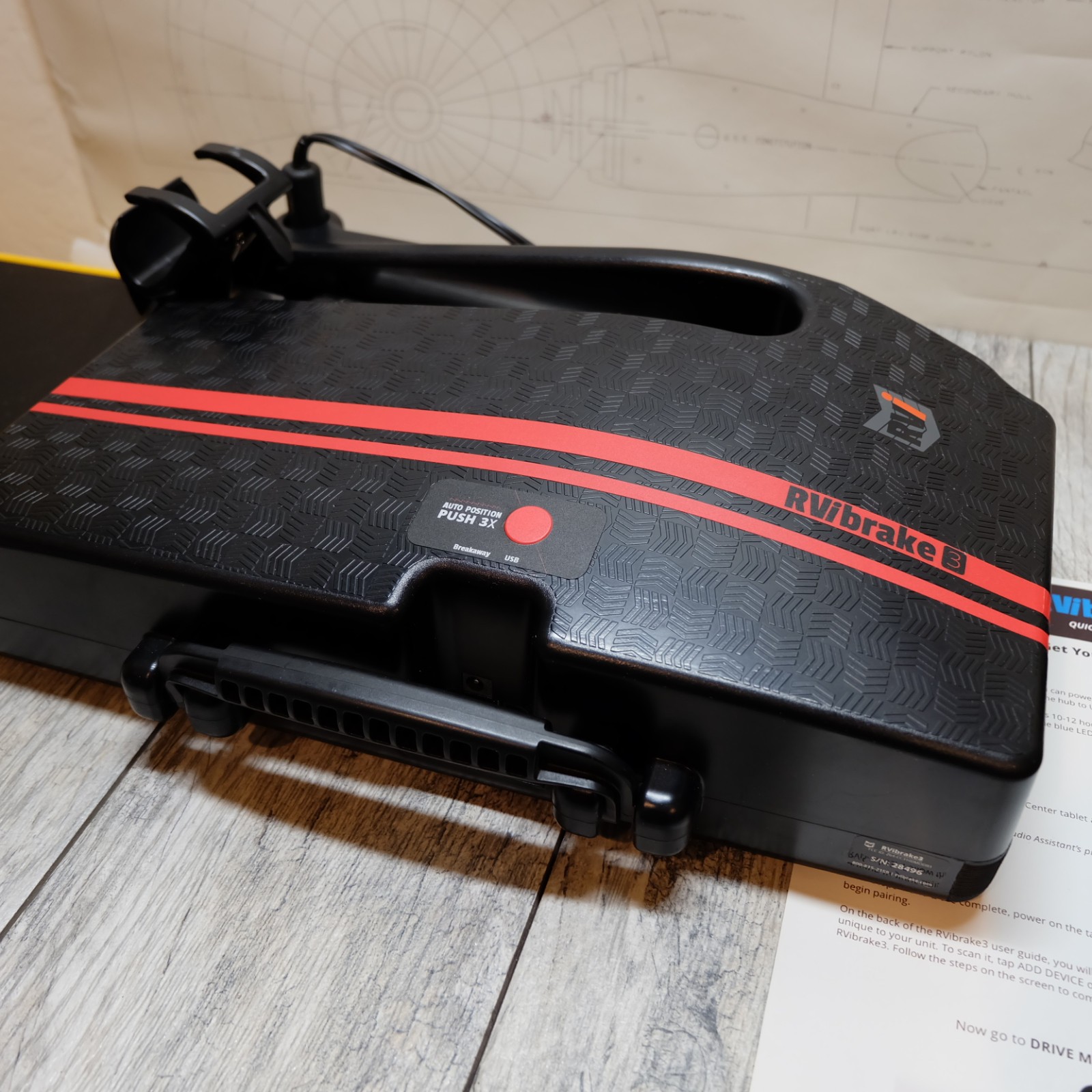 Rvi Brake3 System Brake 3 RVibrake3 Portable Flat Towing UNIT ONLY – PLEASE READ