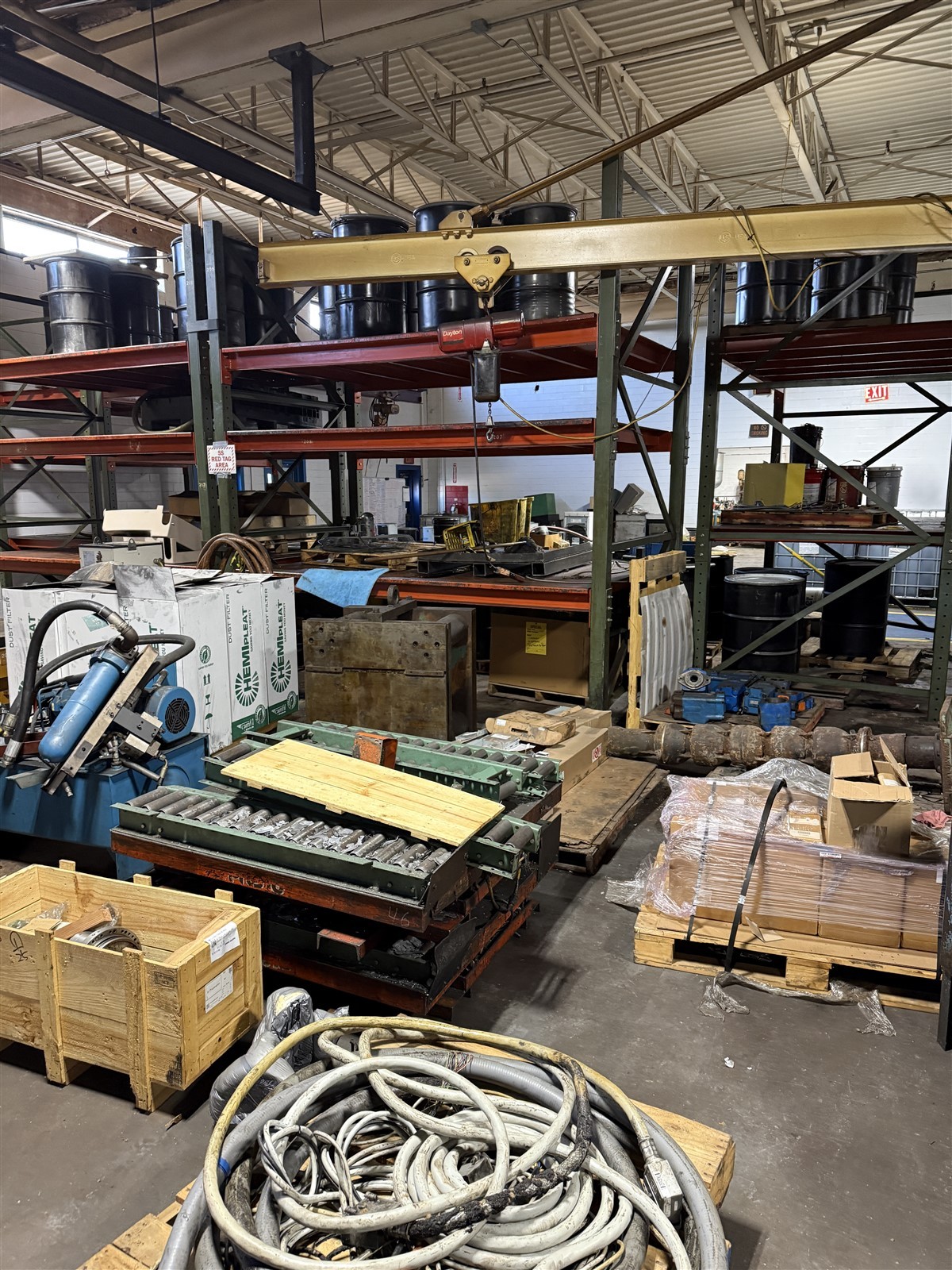 Die Storage Rack 4x10x8 per Section Heavy Duty Construction