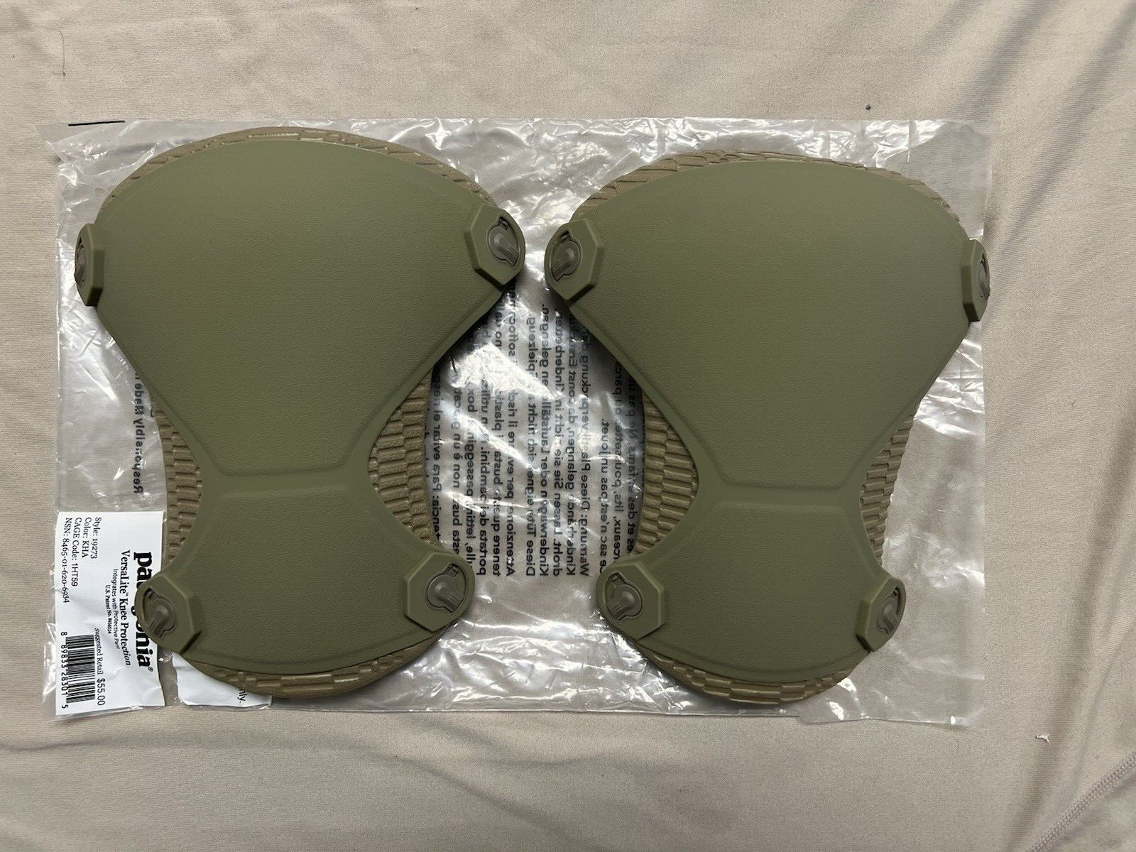 PATAGONIA VIKP VERSALITE INTEGRATED KNEE PROTECTION PADS LEVEL 9 New Socom