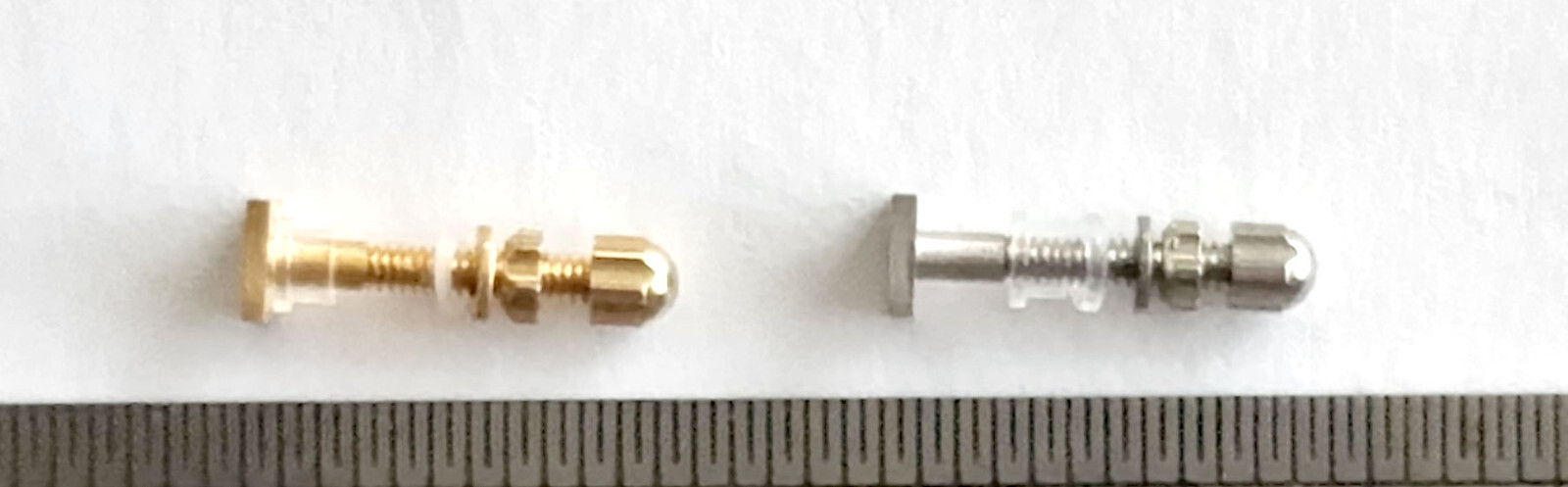 NEW! Authentic Cartier Square Screws - Gold/Silver + Free Screwdriver