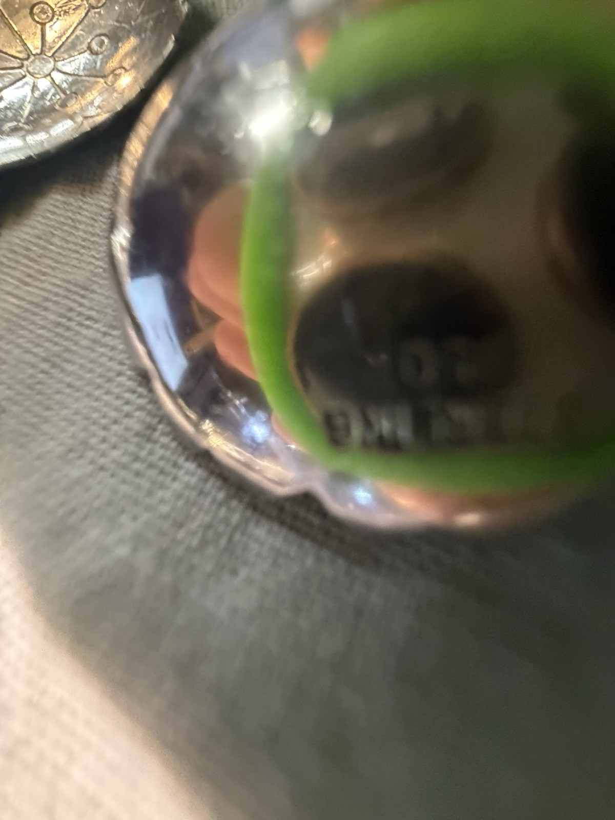 Sterling Silver 950 Demitasse Spoons Figural Motifs Japan Set of 12. Vintage