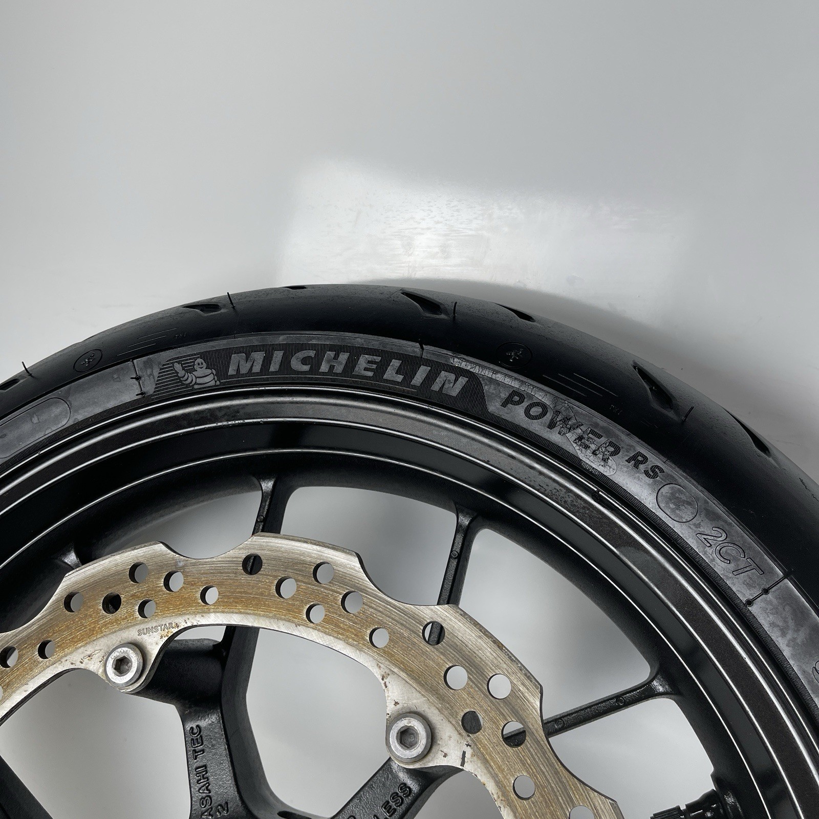 13 honda cb500x cb 500 front wheel rim 17 x 3.50 used straight oem