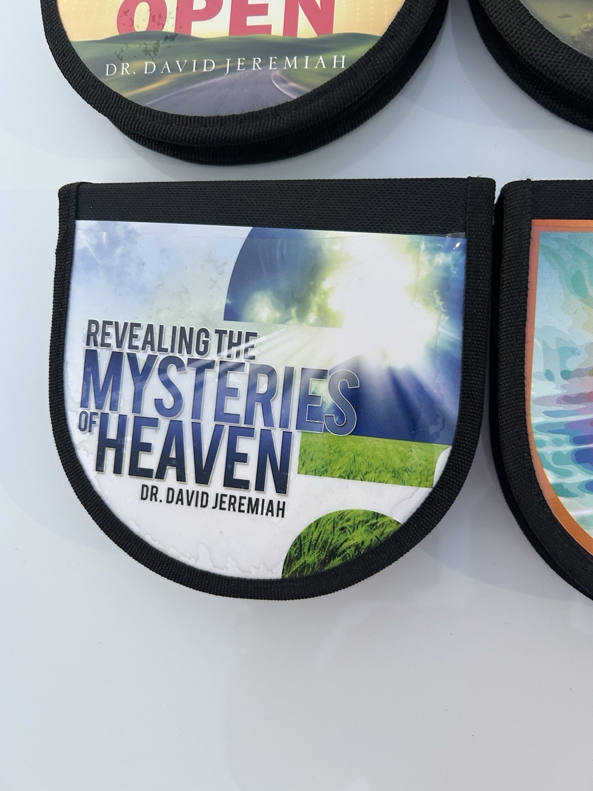 Dr. David Jeremiah Lot of 10 CDs Sermons and Teachings Series zippered cases