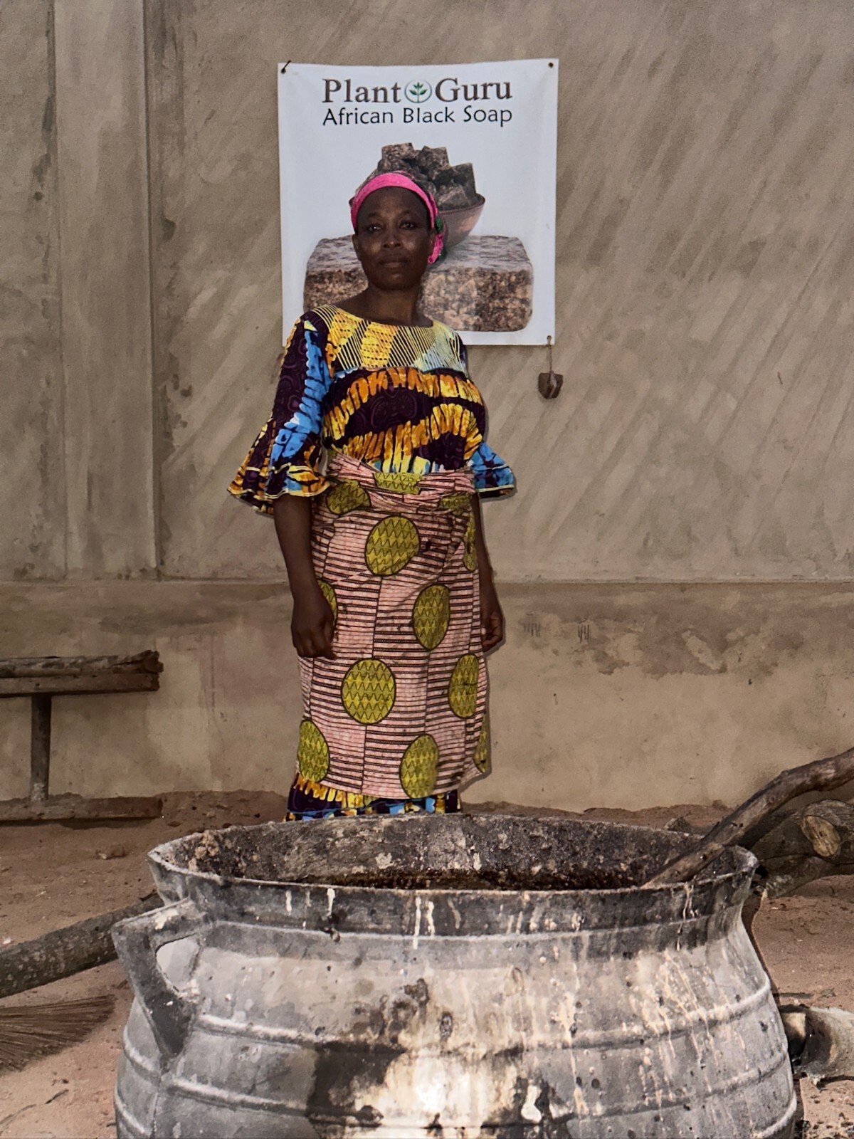 Raw African Black Soap Bar 100% Pure Natural Organic From Ghana Bulk Wholesale
