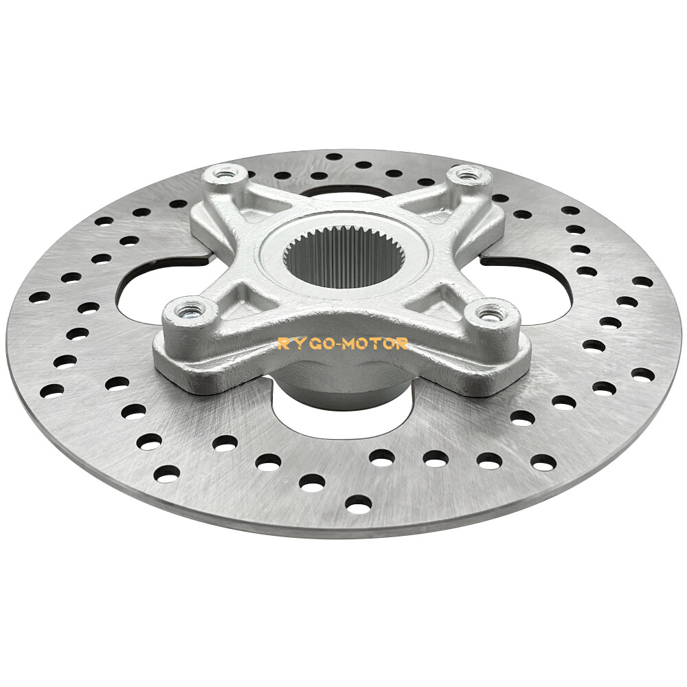 Rear Brake Rotor Disc W/Flange Hub for Honda TRX400EX Sportrax 400 TRX400X 99-14