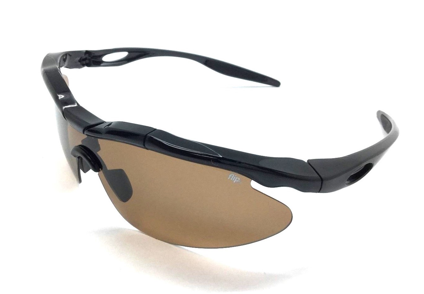 Medicus Golf Flipz Sunglasses Protection Eyewear Shades Amber Vydra w Carry Case