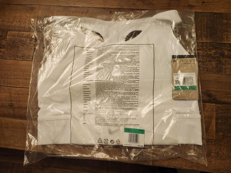 NEW! NIKE Women's Padded Support Sports Yoga Bra-White CZ4496-100