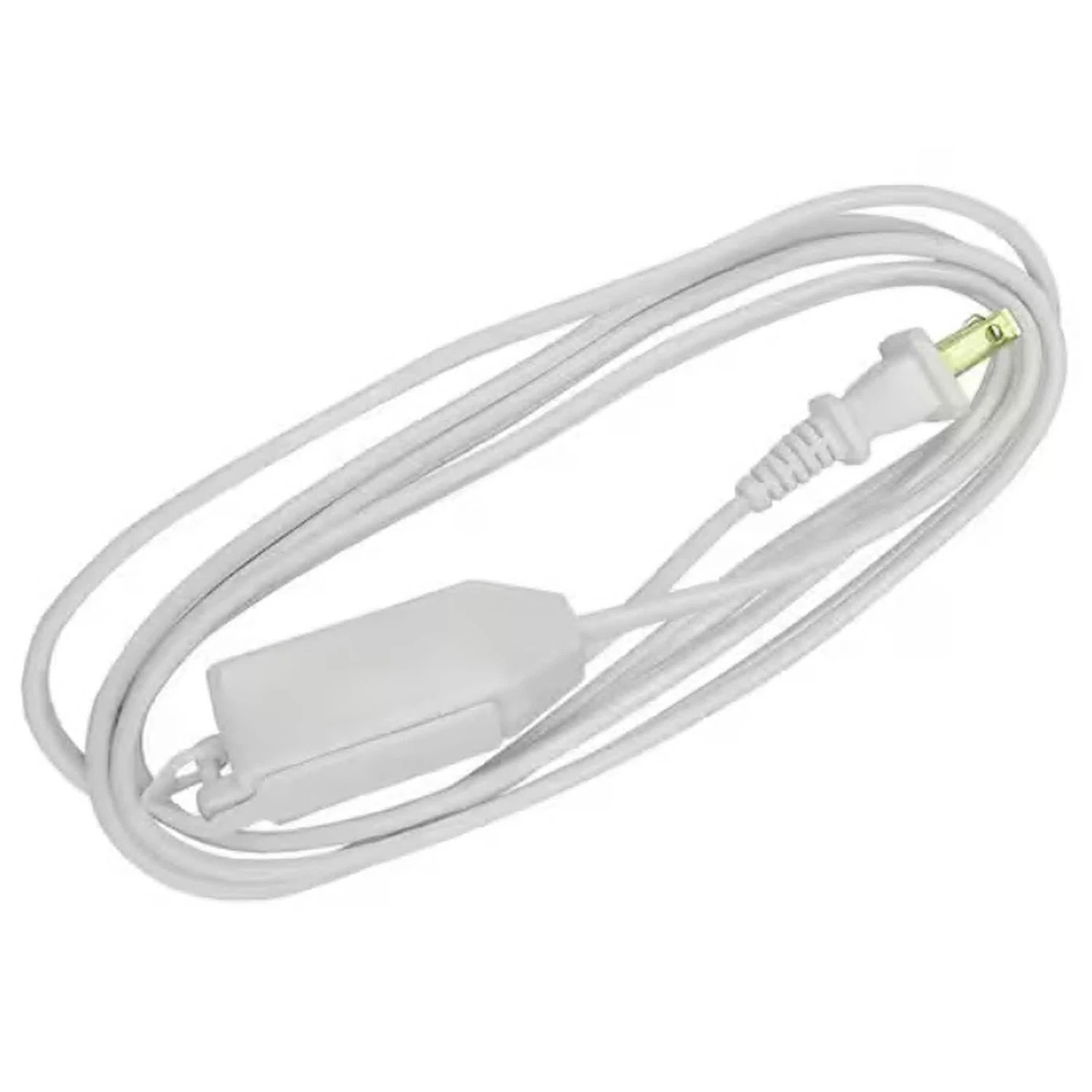 6 ft. 16/2 Light Duty Indoor Multi-Outlet Extension Cord, White
