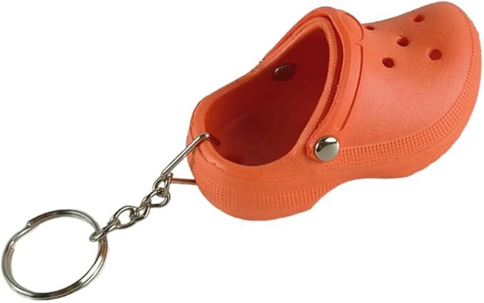 FREE SHIP - MINI CROCS KEYCHAIN SHOE SANDAL CROC SLIPPER CLOG - PICK YOUR COLOR