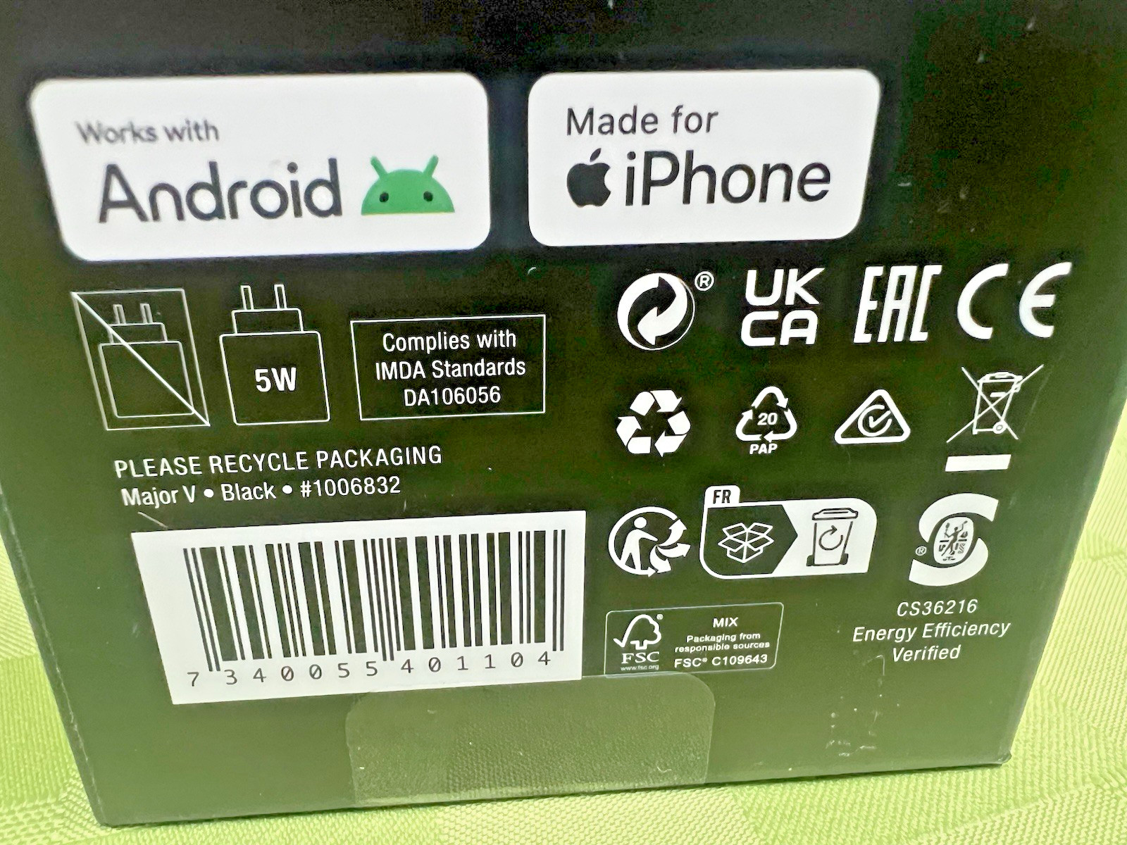 NEW SEALED Marshall Major V On-Ear Wireless Bluetooth Headphones BLACK FREE SHIP