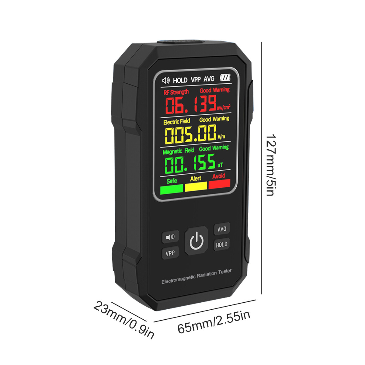 Portable Nuclear Radiation Detector GM Geiger Counter Tube β γ X-Ray Dosimeter